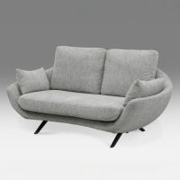 【設置無料】幅176cm 2人掛け ソファ ARESSA カバーリング ソファー 布張り クッション おしゃれ リビングソファ モダン ネイビー グレー アイボリー ルンバブル｜¥99,091の動画