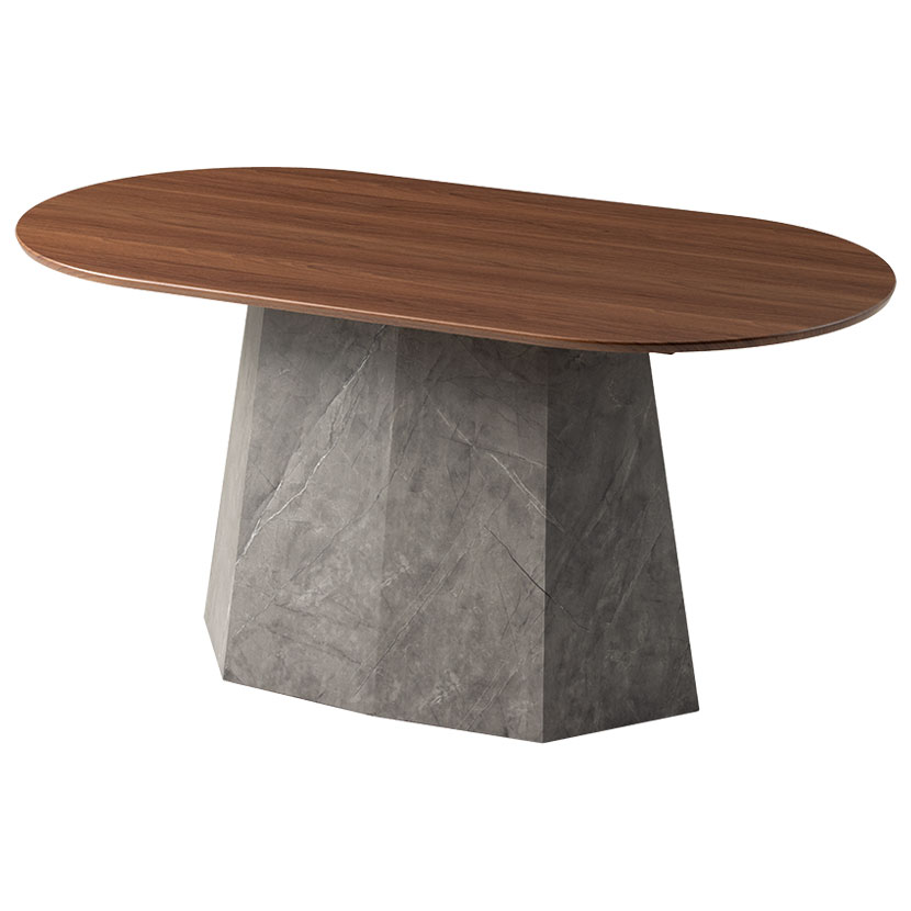 設置無料】幅150cm 楕円 ダイニングテーブル オーバルテーブル 4人掛け