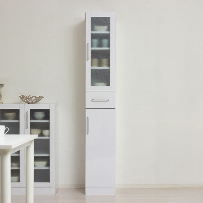 幅30cm 食器棚 ヌーヴォー キッチン収納 隙間収納