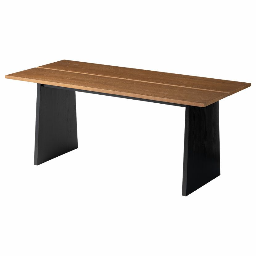 幅180cm 木製 ダイニングテーブル 天然木 アッシュ 長方形 北欧モダン